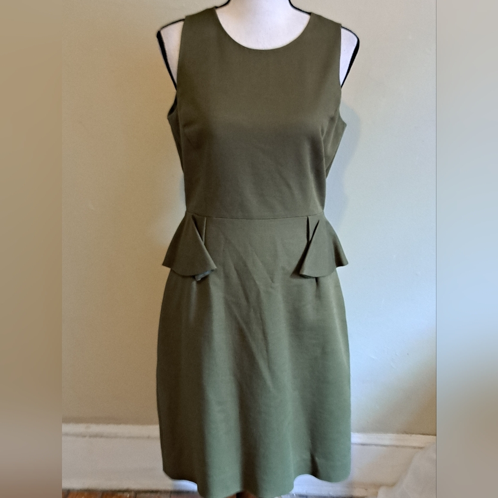 Kate Spade olive green dress.